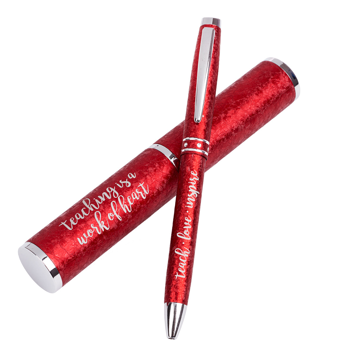 Image of Teaching Is a Work of Heart Pen with Case other