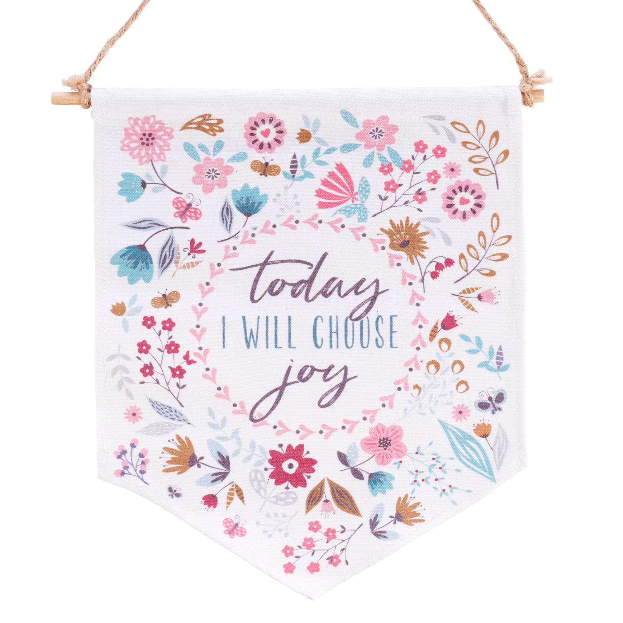 Image of Choose Joy Wall Canvas Art Banner other