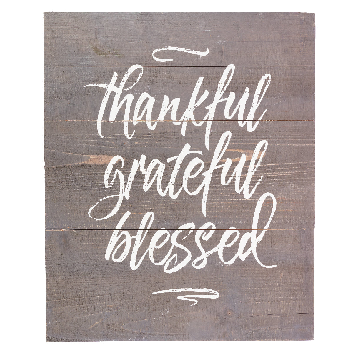 Image of Thankful Grateful Blessed Plank Wall Art other