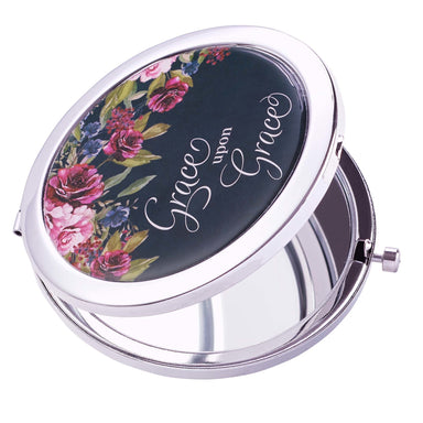 Image of Grace Upon Grace Compact Mirror in Black other
