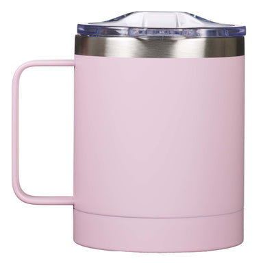Image of Be Still Stainless Steel Camp Mug in Pink other