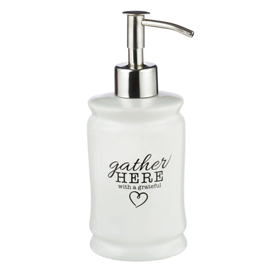 Image of Gather Here With A Grateful Heart Soap Dispenser other