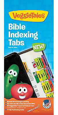 Image of Bible Index Tabs Veggietales other