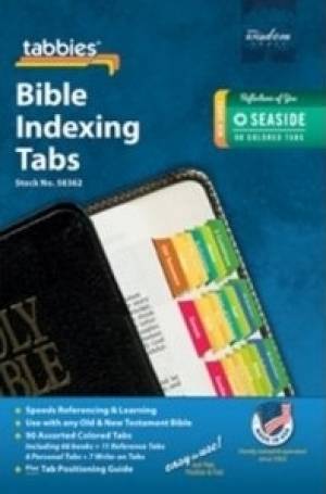 Image of Bible Index Tabs Seaside Colored other