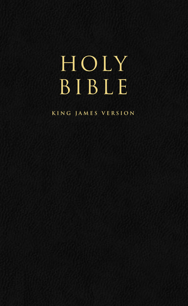 Image of KJV Popular Bible, Black, Imitation Leather, Gift and Award, Presentation Page, Maps, Economy, Pew other