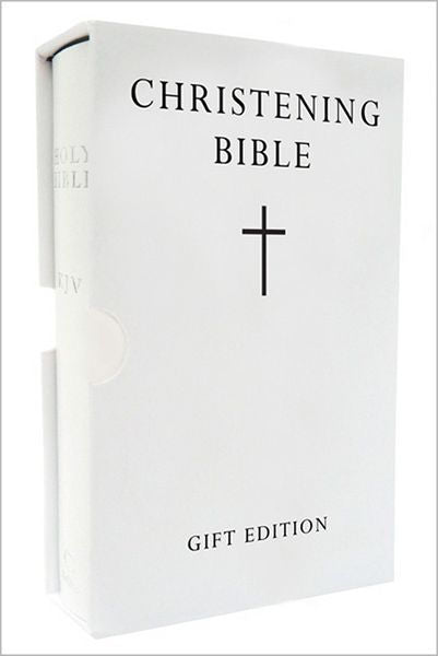 Image of KJV Christening Pocket Bible, White, Hardback other