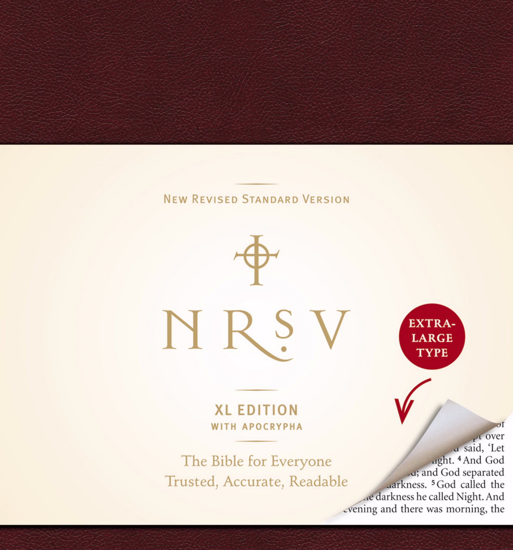 Image of NRSV XL with Apocrypha (burgundy) other