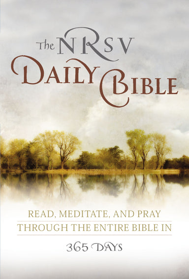 Image of NRSV Daily Bible, White, Paperback, One-Year Reading Plan, Devotional, Book Introductions, Mediations From Christian Thinkers, Lectio Divinia Practice other