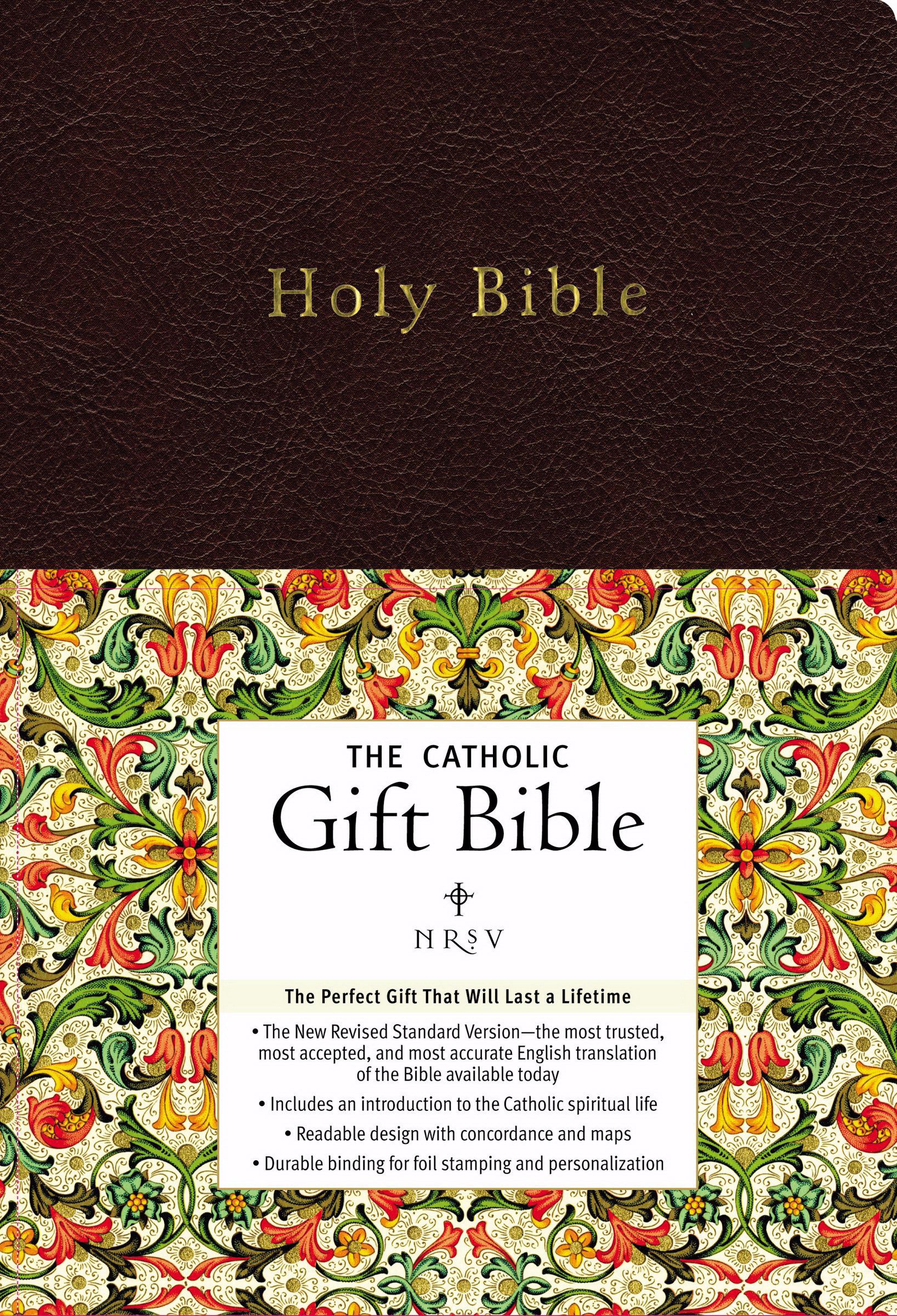 Image of NRSV Catholic Gift Bible: Black other