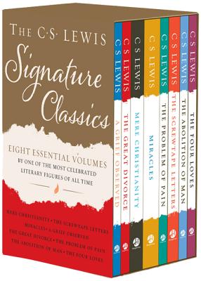 Image of The C. S. Lewis Signature Classics (8-Volume Box Set): An Anthology of 8 C. S. Lewis Titles: Mere Christianity, the Screwtape Letters, Miracles, the G other