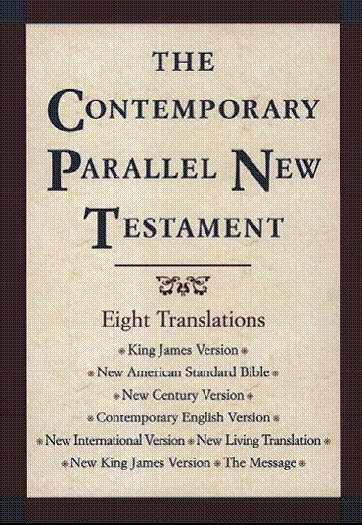 Image of KJV / NASB / NCV / CEV /  NIV / NLT / NKJV / The Message Parallel New Testament: Hardback other