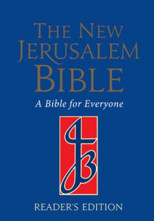 Image of New Jerusalem  Readers Edition Bible, Blue, Paperback, Glossary, Chronological History, Introductions to Every Book, Footnotes other