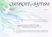 Image of Certificate of Baptism: Pack of 20 other
