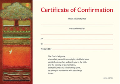 Image of Certificate of Confirmation Pack of 10 other