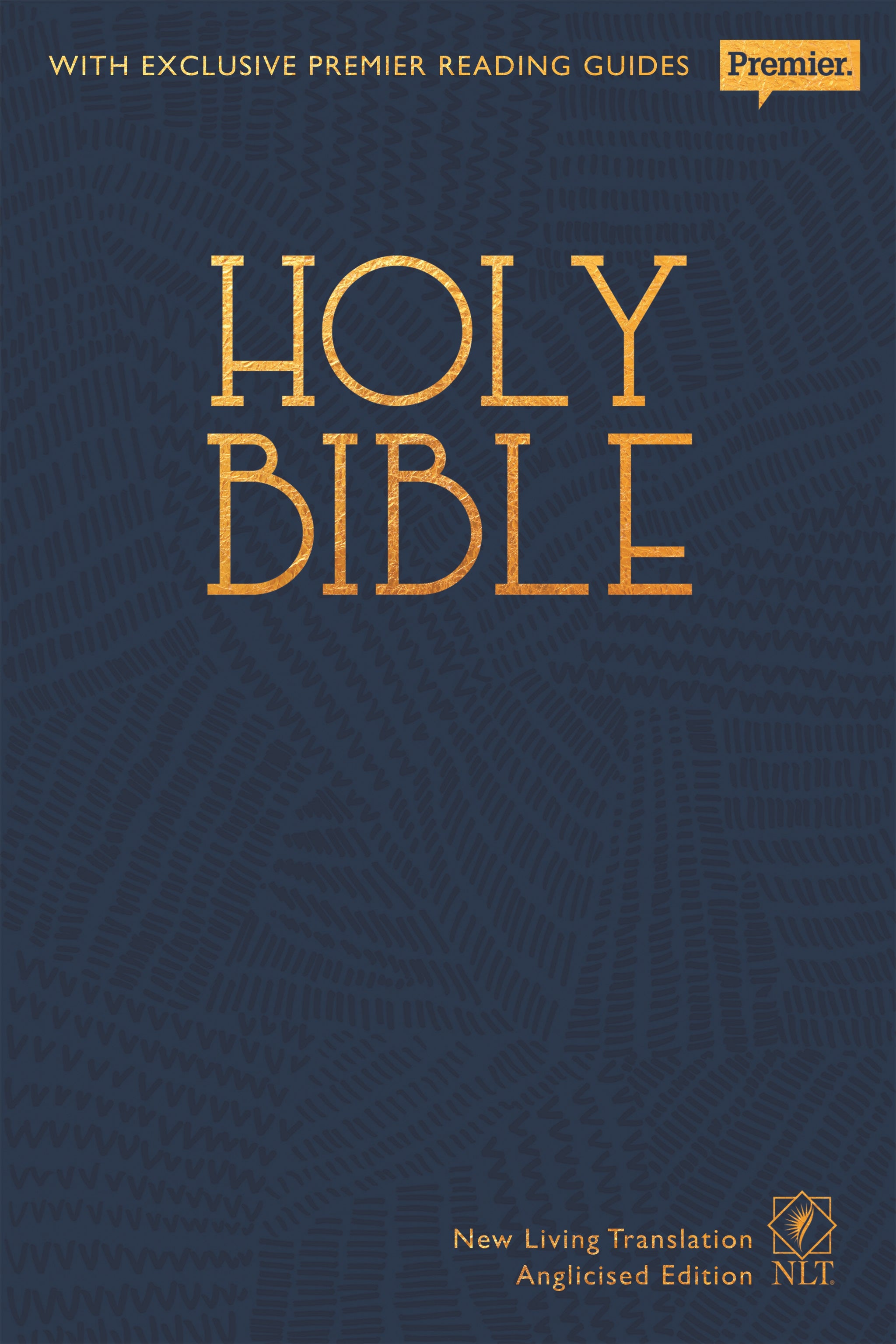 Image of NLT Premier, Holy Bible, Blue, Hardback, Anglicised Text, Reading Guide, 'God's Big Picture' Additional Content, Apologetics Content from Justin Brierley other