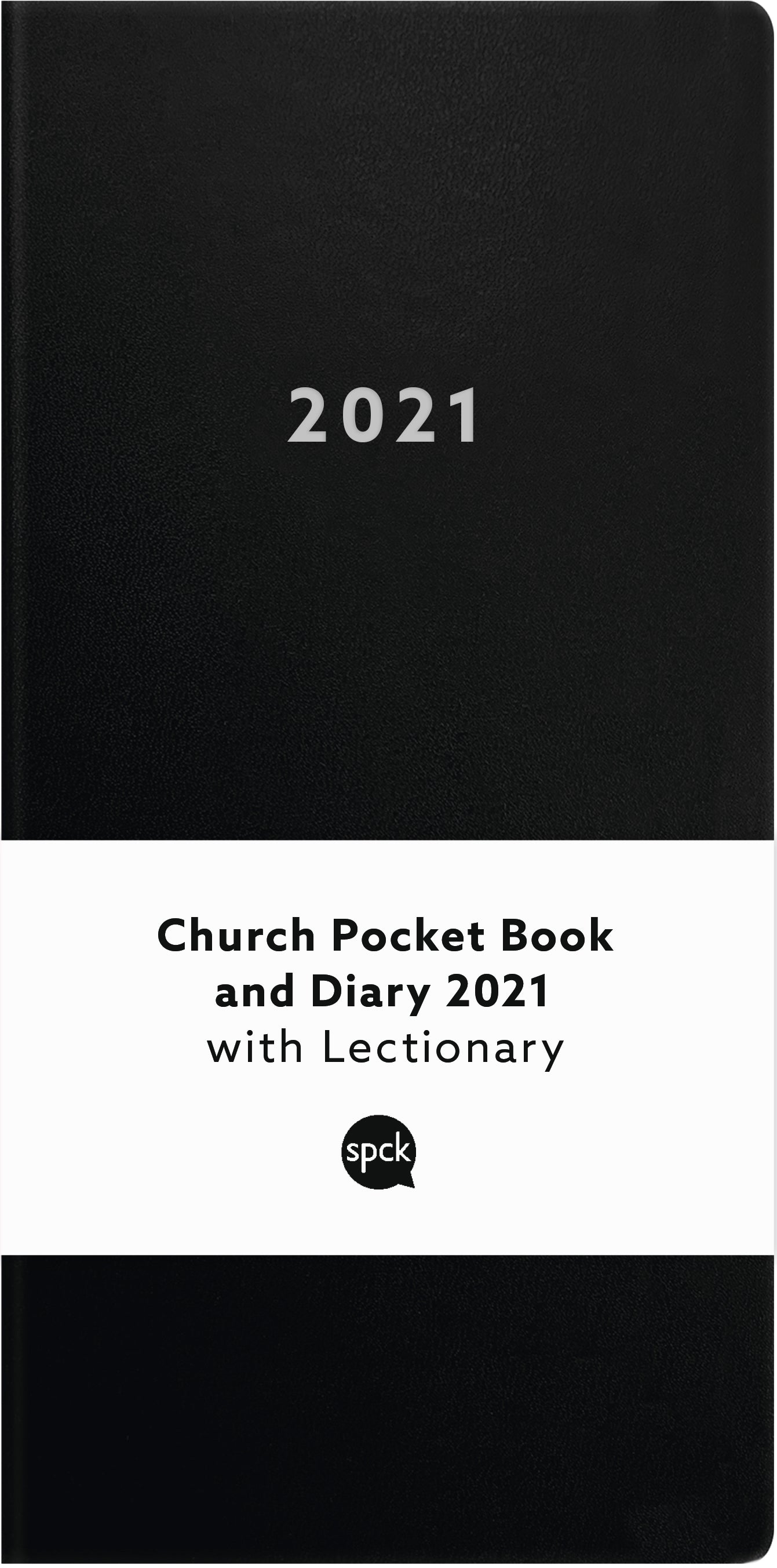 Image of Church Pocket Book and Diary 2021 Black other
