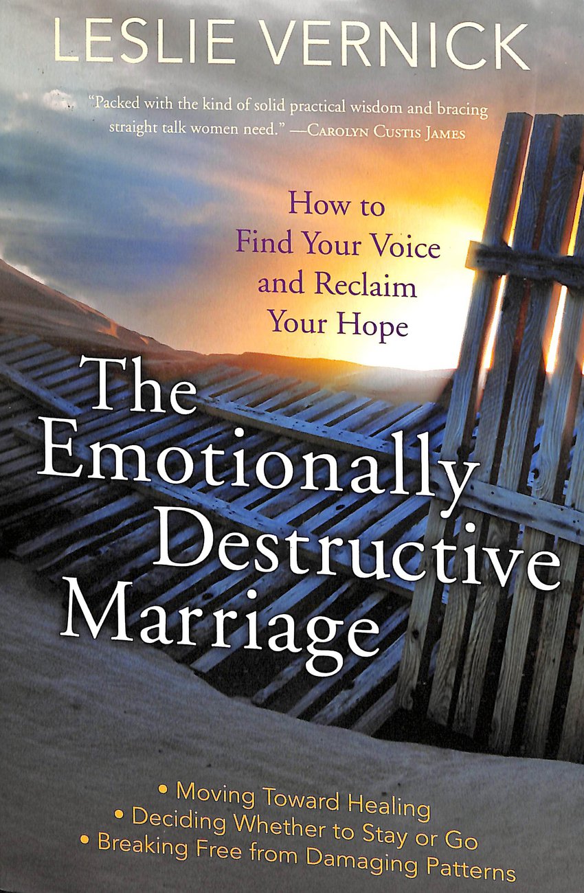 Image of The Emotionally Destructive Marriage other