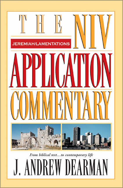 Image of Jeremiah, Lamentations: NIV Application Commentary other