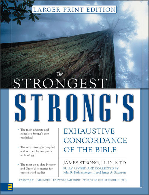 Image of The Strongest Strong's Exhaustive Concordance of the Bible other