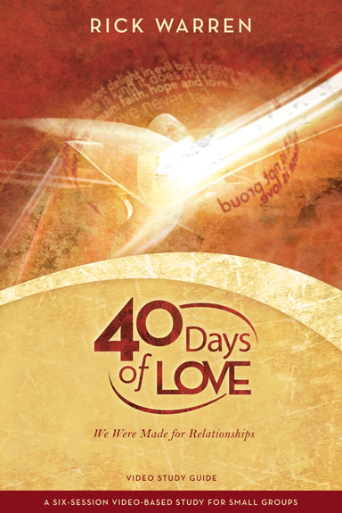 Image of 40 Days of Love Study Guide other