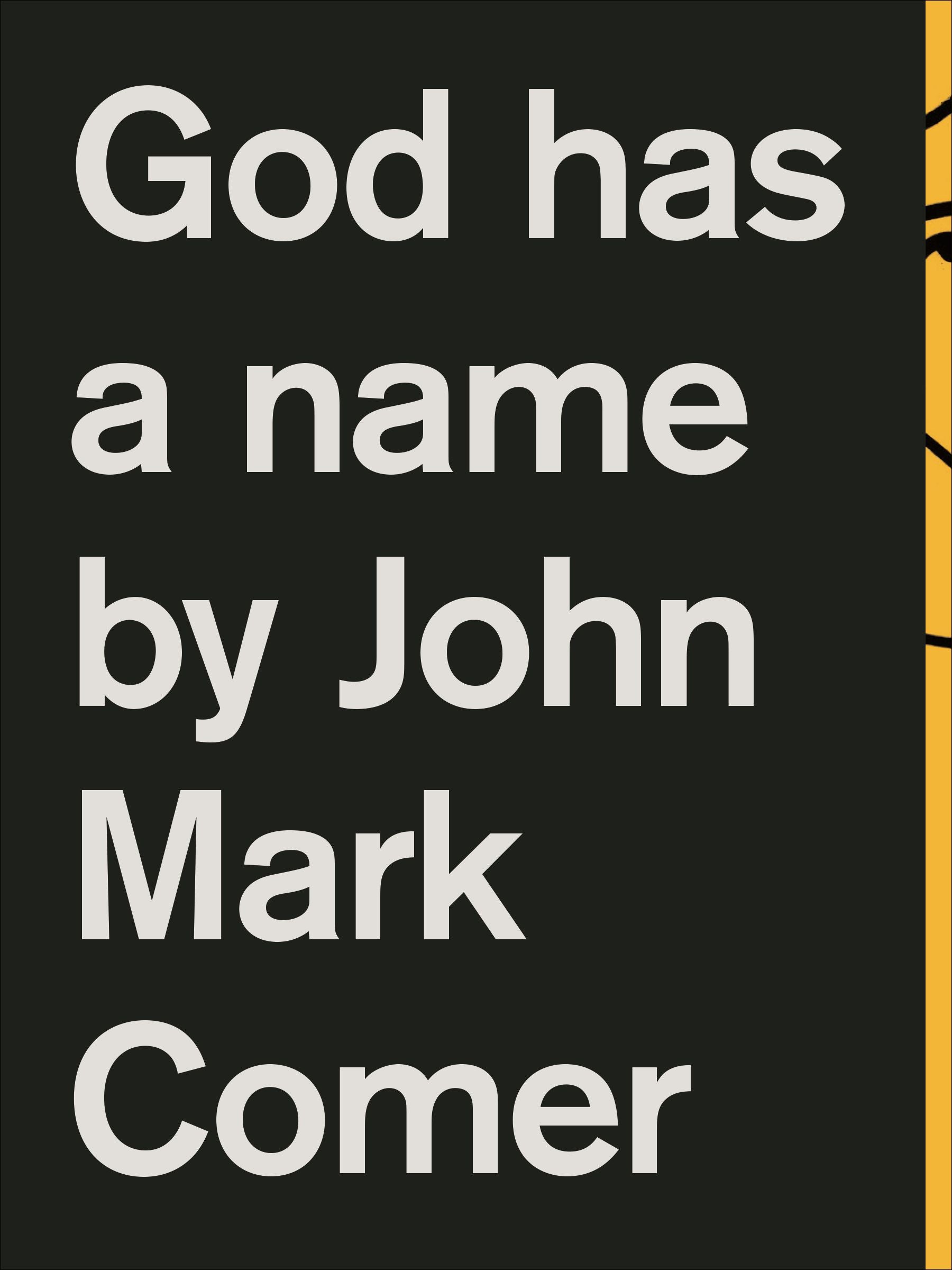 Image of God Has a Name other