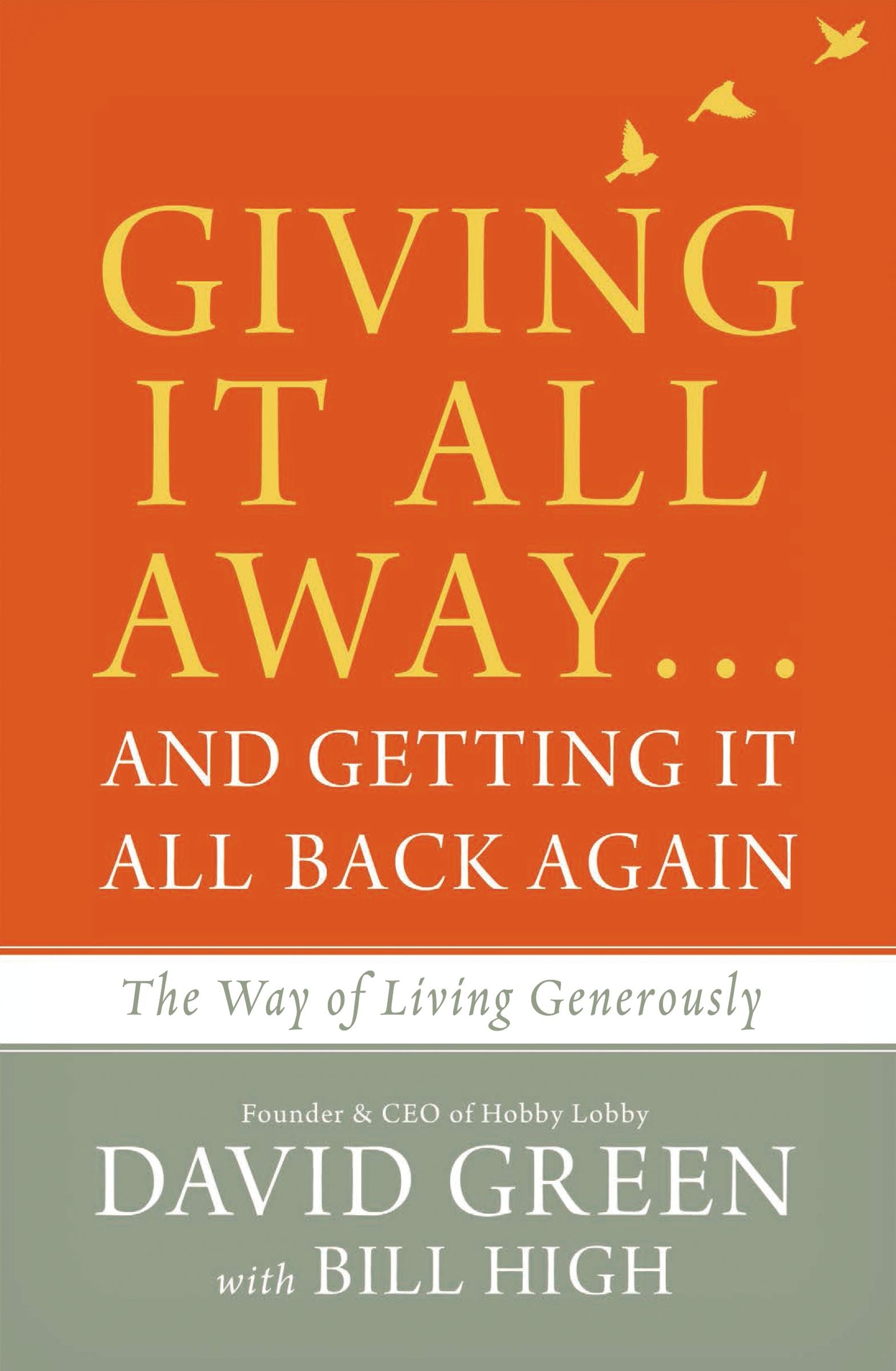 Image of Giving it All Away...and Getting it All Back Again other