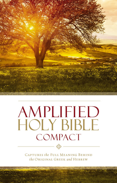 Image of Amplified Bible Compact, Brown, Hardback, Footnotes, Presentation Page, Translation Introduction other