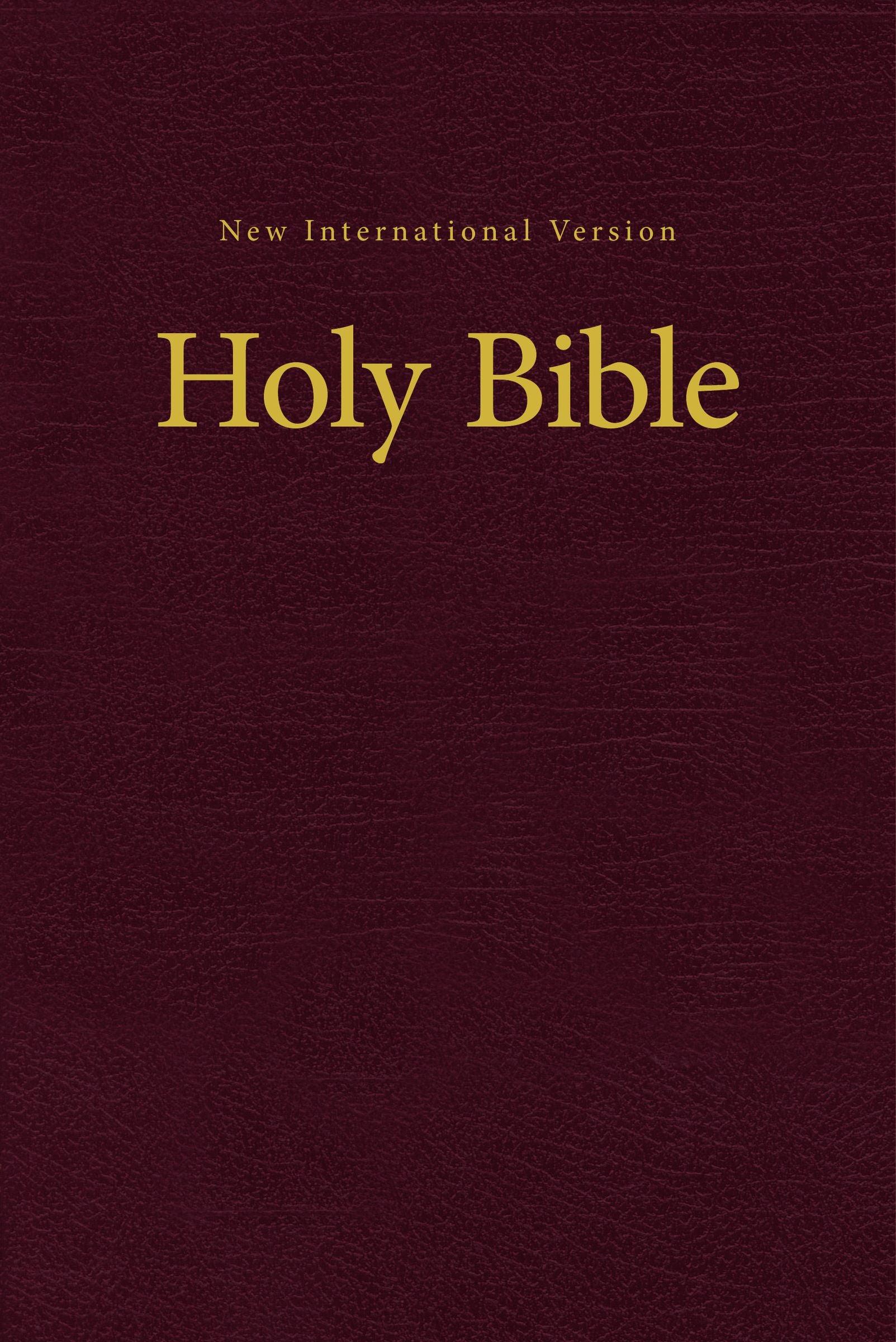 Image of NIV, Value Pew and Worship Bible, Hardcover, Burgundy other