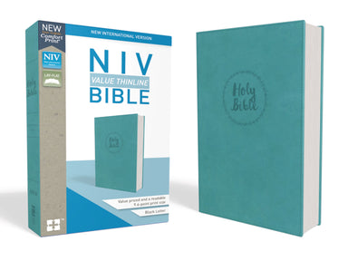 Image of NIV, Value Thinline Bible, Imitation Leather, Blue other