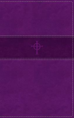 Image of Nrsv, Thinline Bible, Large Print, Leathersoft, Purple, Comfort Print other