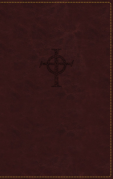 Image of NRSV, Thinline Bible, Giant Print, Leathersoft, Burgundy, Comfort Print other