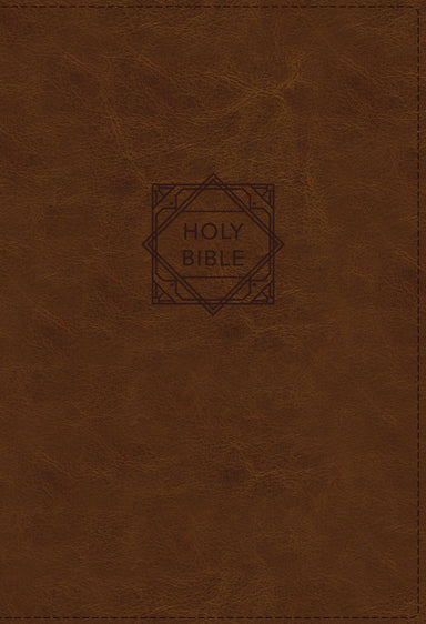 Image of NASB, Super Giant Print Reference Bible, Leathersoft, Brown, Red Letter, 1995 Text, Comfort Print other
