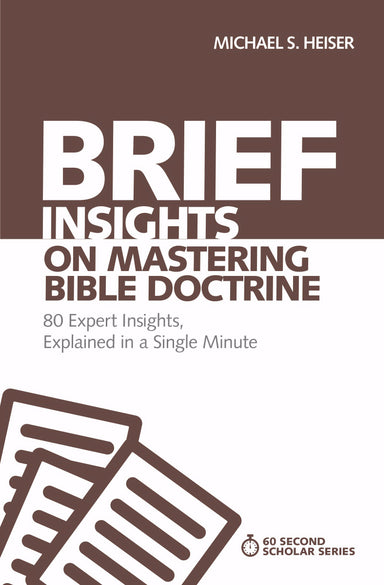 Image of Brief Insights on Mastering Bible Doctrine other