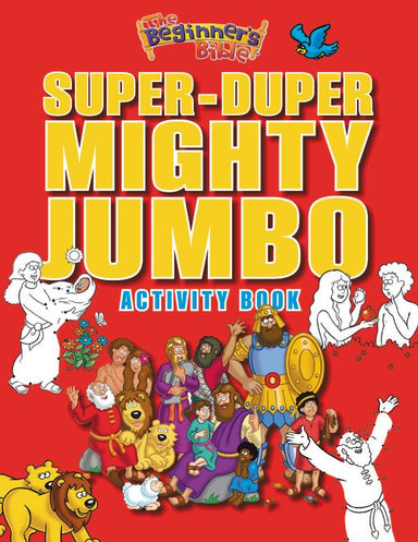 Image of The Beginner's Bible Super-duper, Mighty, Jumbo Activity Book other