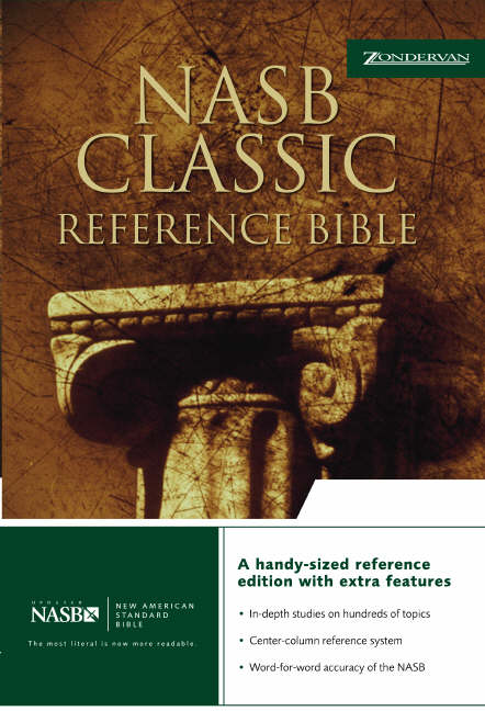 Image of NASB Classic Reference Bible: Black, Bonded Leather other