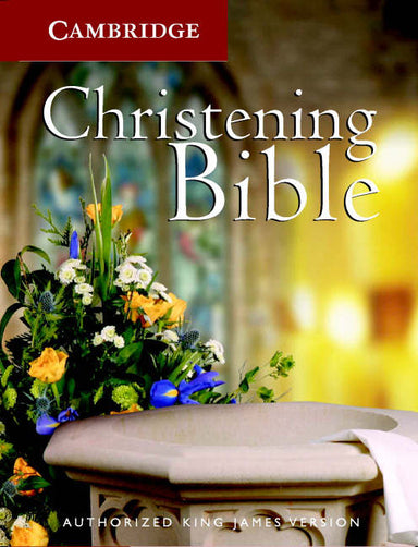 Image of KJV Christening Bible: White, Imitation Leather other