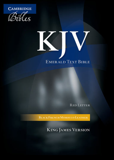 Image of KJV Standard Text Bible: Black, French Morocco Leather other