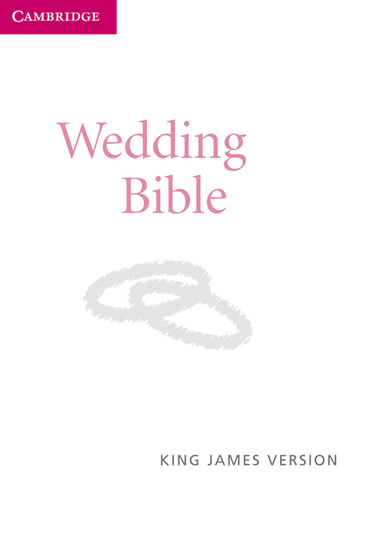 Image of KJV Wedding Bible, White, Imitation Leather, Contains Gift Certificates, Gilded Edges other
