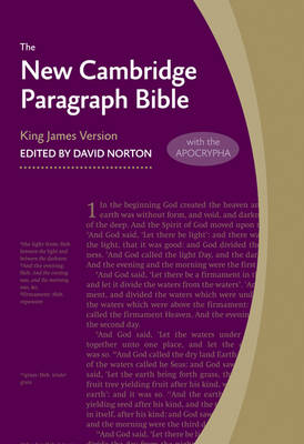 Image of KJV New Cambridge Paragraph Bible with Apocrypha Grey other