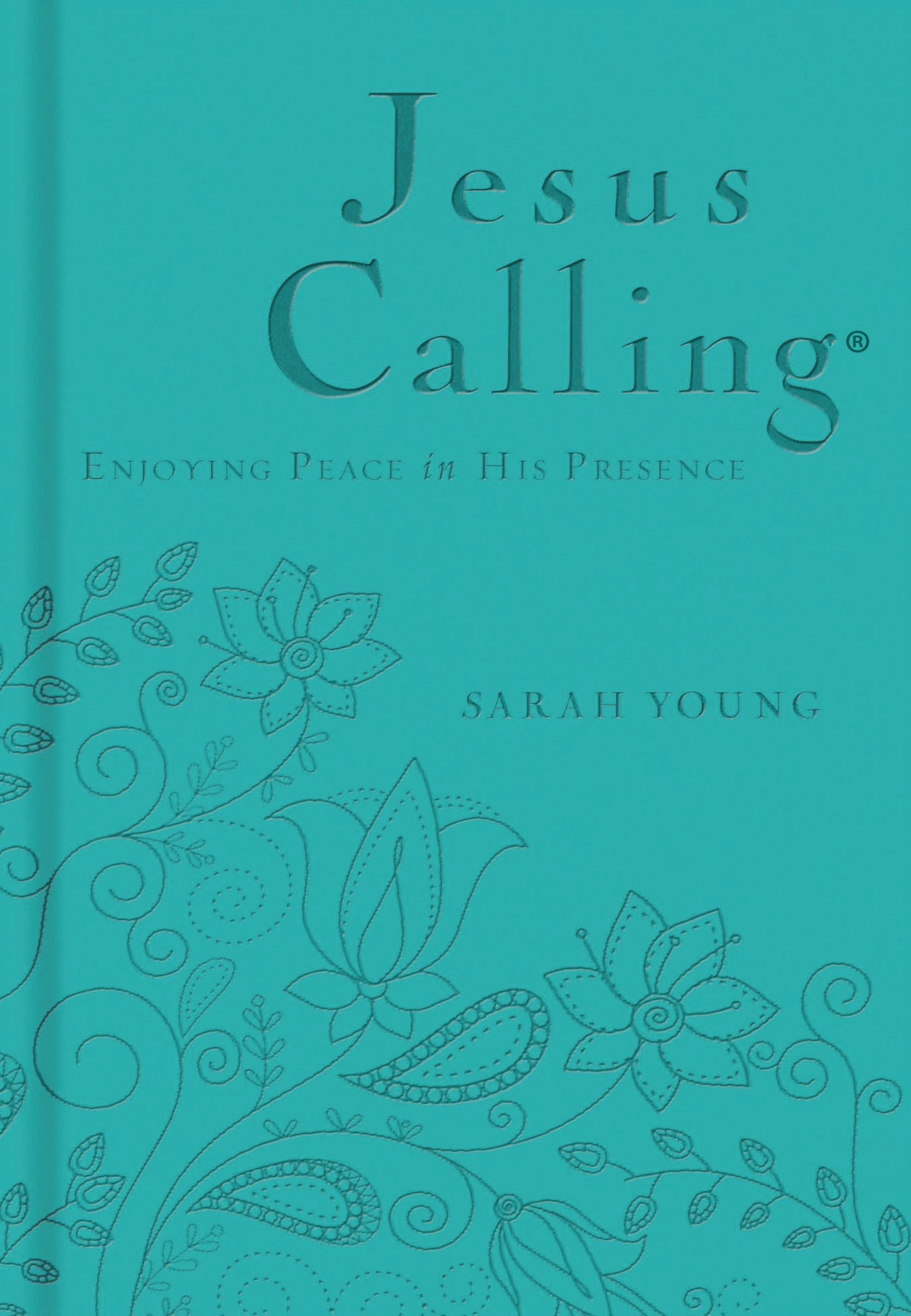 Image of Jesus Calling  Deluxe Edition Teal Cover other