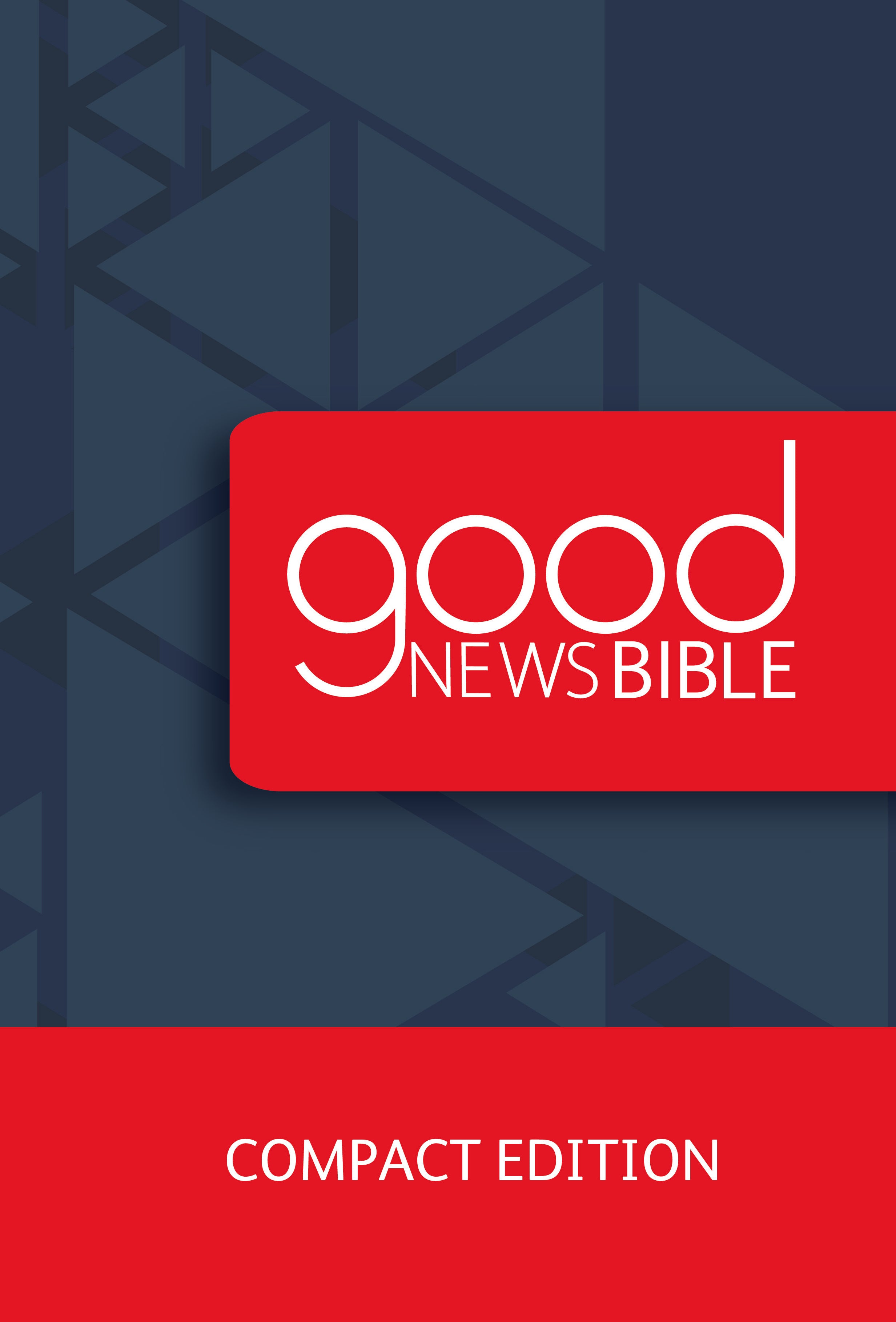 Image of Good News Bible Compact Edition, Blue, Hardback, Book introductions, Illustrations, Bible References, Maps, Index, Word Definitions other