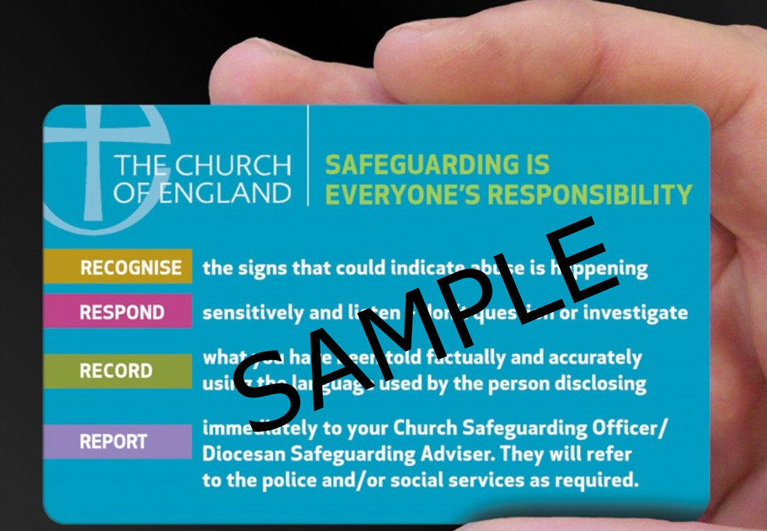 Image of Safeguarding Contact Card (Pack of 10) other