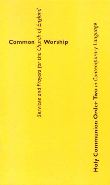Image of Common Worship: Holy Communion Order Two in Contemporary Language other