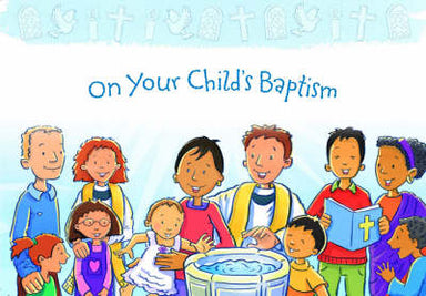 Image of Baptism Card Children - Pack of 10 other