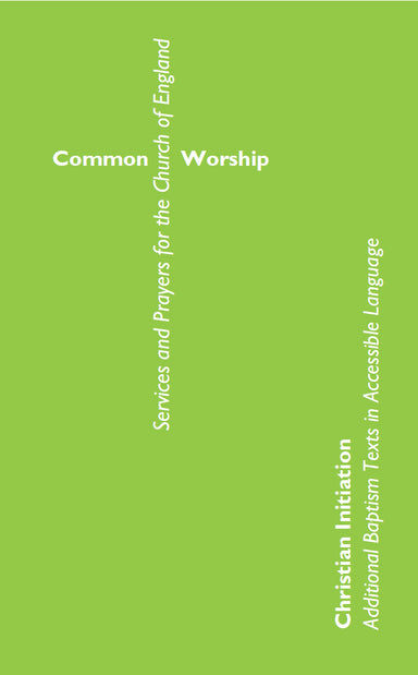 Image of Common Worship Christian Initiation other