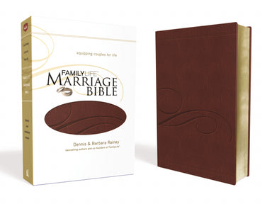 Image of NKJV Family Life Marriage Bible: Burgundy, LeatherSoft other
