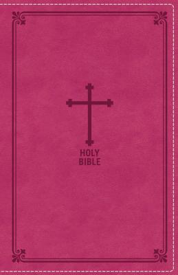 Image of Nkjv, Deluxe Gift Bible, Imitation Leather, Pink, Red Letter Edition other