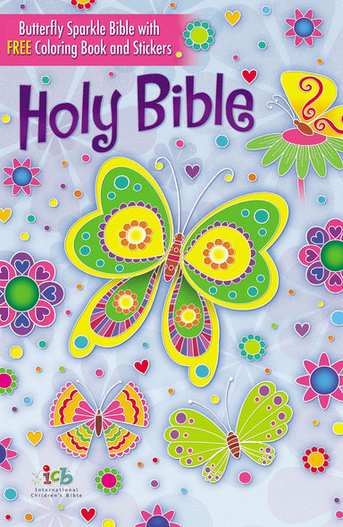 Image of ICB Butterfly Sparkle Bible other