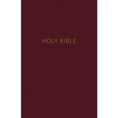 Image of NKJV Pew Bible, Burgundy, Hardcover, Large Print, Words of Christ in Red, Color Maps, Table of Weights and Measures, Charts other