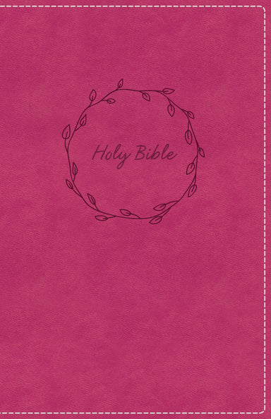 Image of KJV, Deluxe Gift Bible, Imitation Leather, Pink, Red Letter Edition other